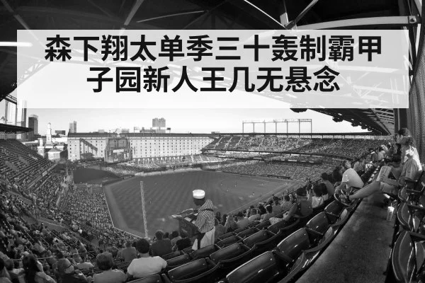森下翔太单季三十轰制霸甲子园新人王几无悬念